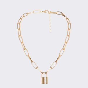 Lock It In Necklace